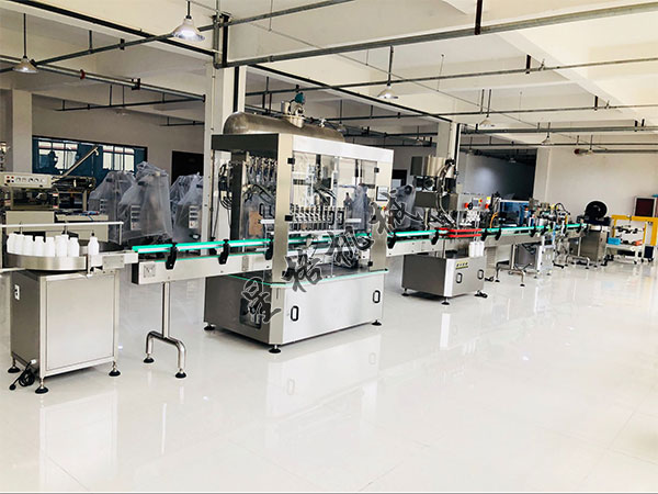 十二頭花生油灌裝生產(chǎn)線